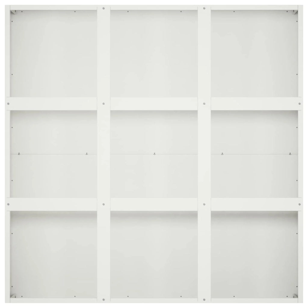 Vaso da giardino Bianco 100 x 100 x 40 cm 8005751