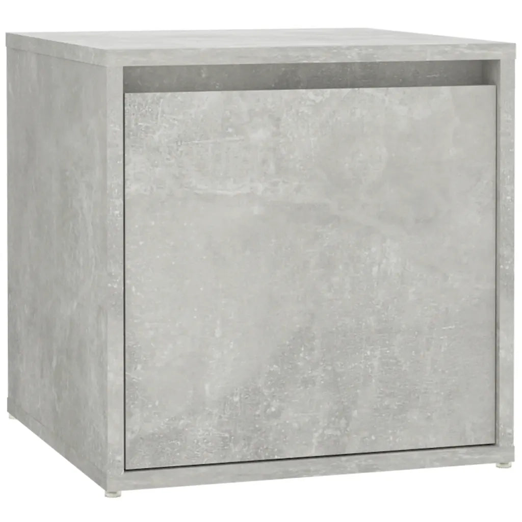 Set di Mobili da Corridoio Grigio Cemento in Legno Multistrato 3082066