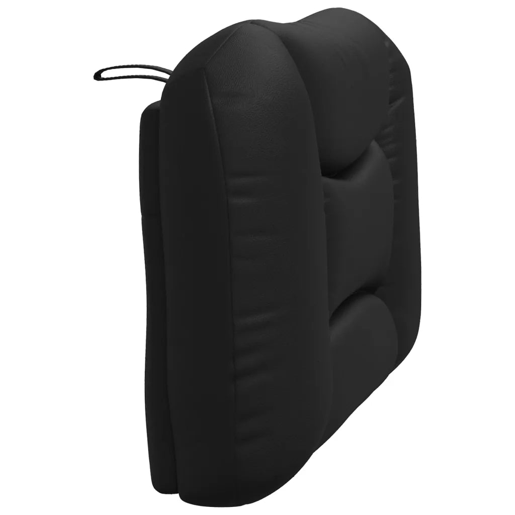 Cuscino Testiera Hvar Nero 80 cm in Similpelle 374532