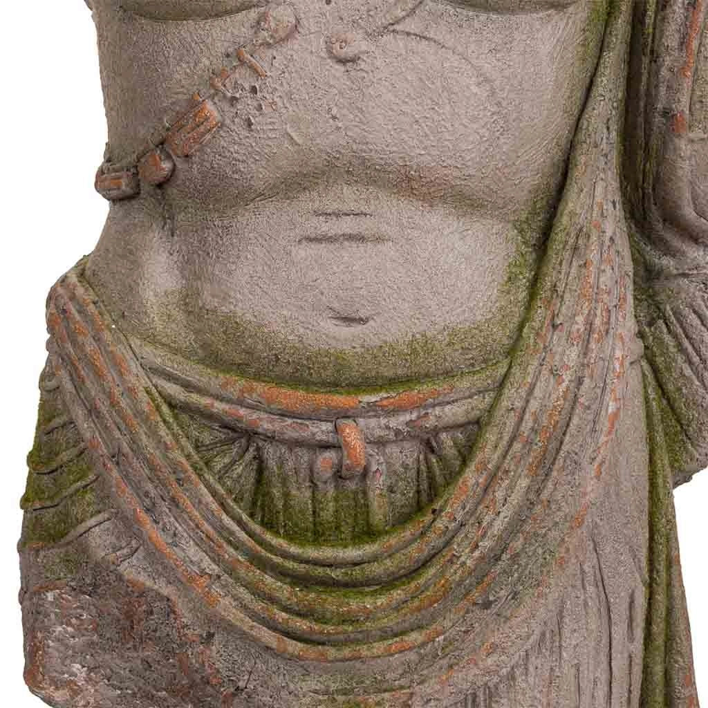 Busto decorativo in magnesio 38x22x76h
