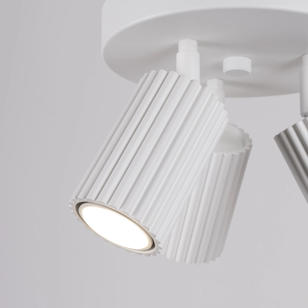 Lampada da soffitto KARBON 3P bianco