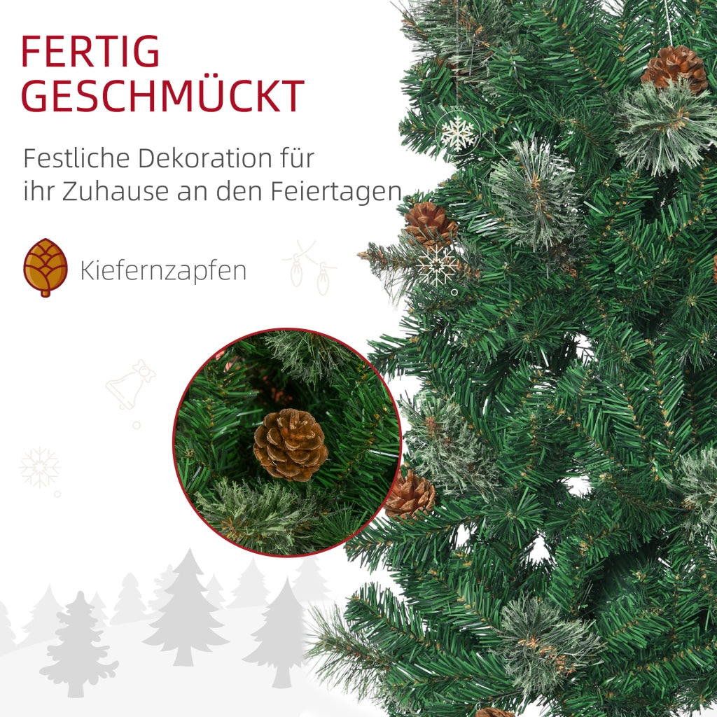 Albero di Natale Artificiale ¨C Minimal ¨C Verde 54x195 cm