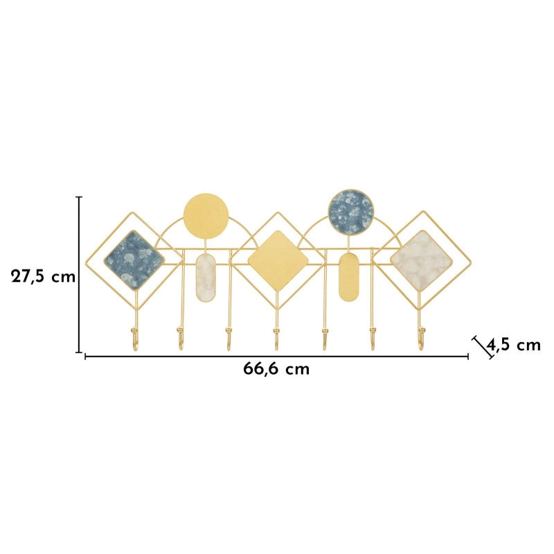 Apporta Abiti Da Muro Monday -b- cm 66,6x4,5x27,5