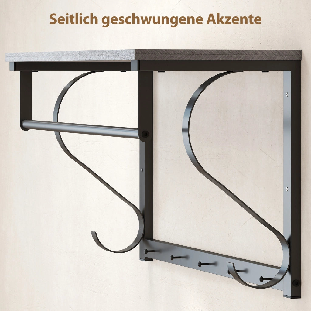 Appendiabiti da parete ¨C Minimal ¨C Grigio