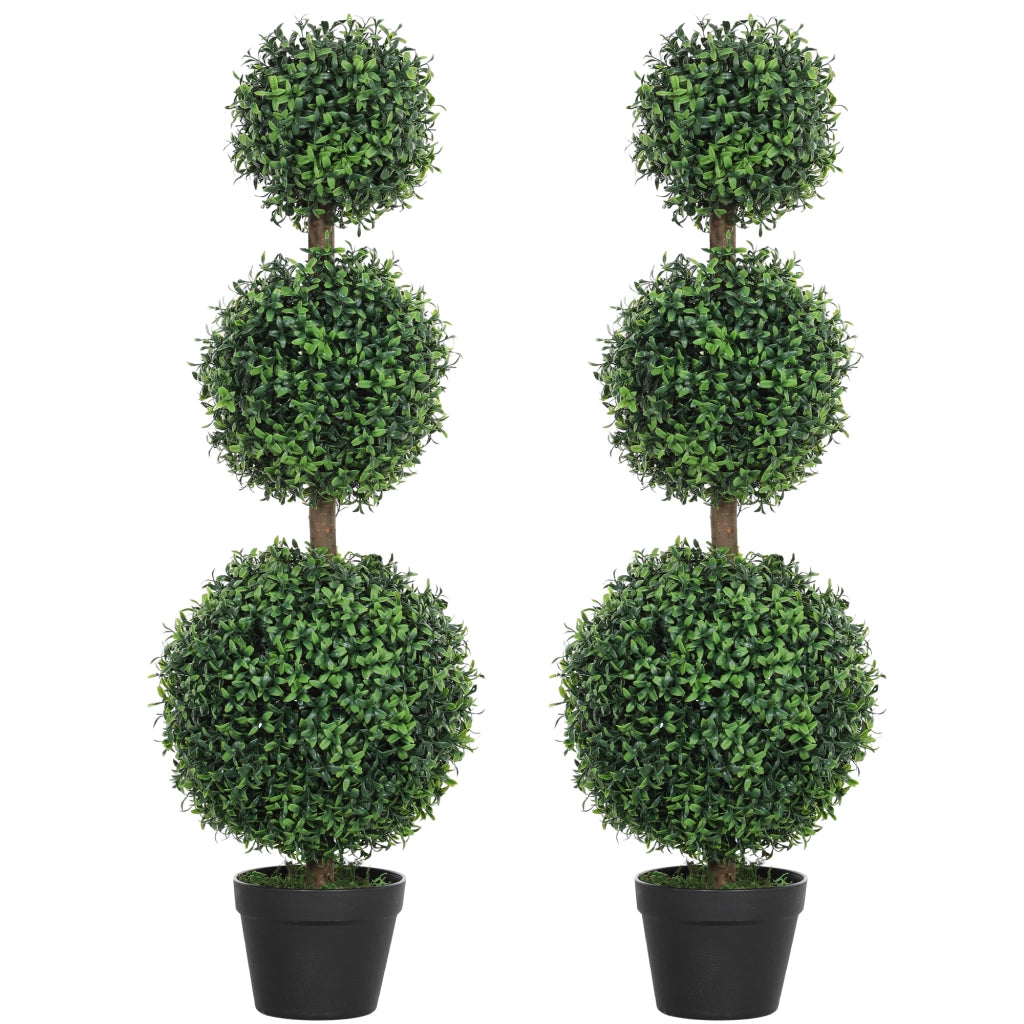Albero Topiario Artificiale con Vaso ¨C Minimal ¨C Verde 101 cm