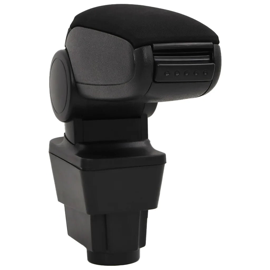 Bracciolo per Auto Nero 11x35x(32-49) cm in ABS CFW6684605