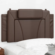 Cuscino Testiera Viana Marrone 100 cm in Similpelle 374776