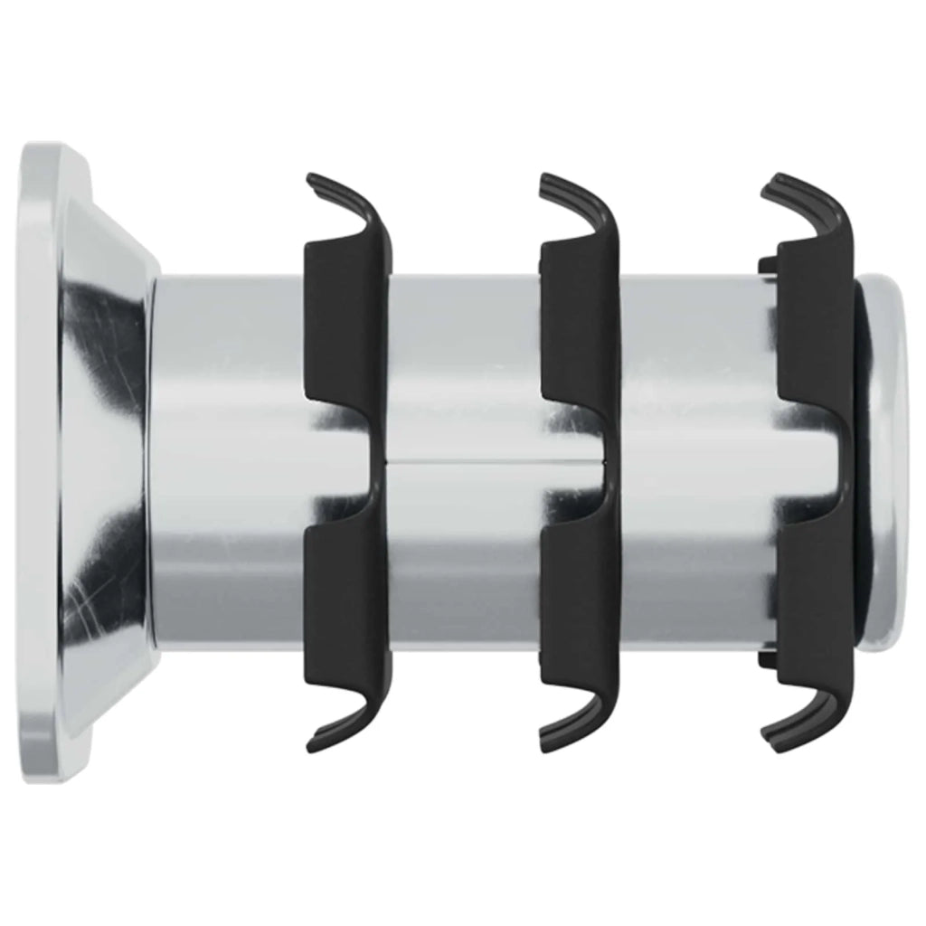 Inserto per tubo filettato 12 pcs Nero e Argento 864851
