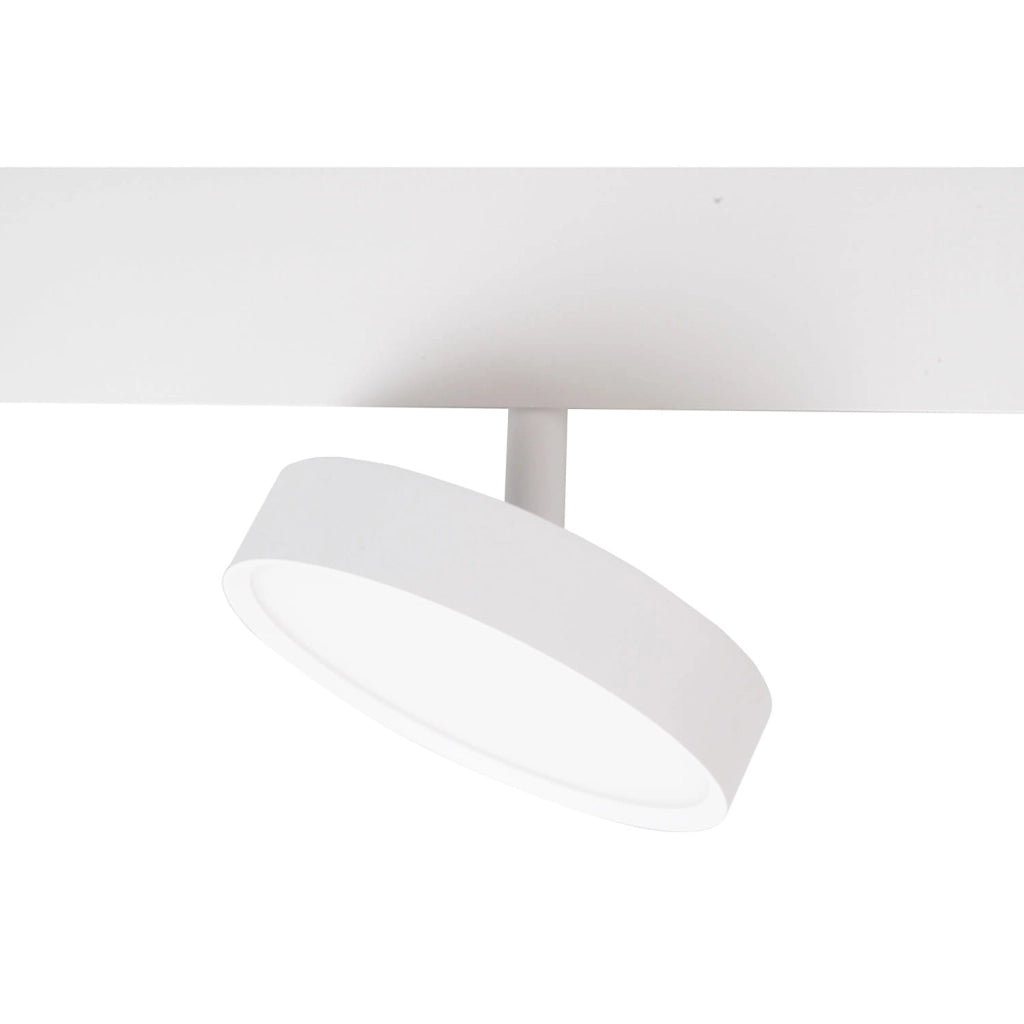Faretto magnetico bianco tondo 12W 855lm 3000K Maxlight