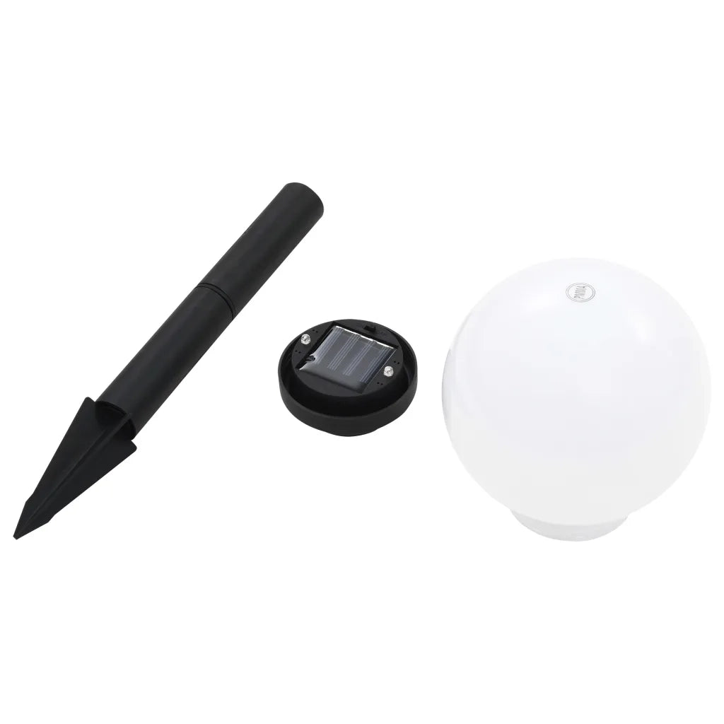 Lampade Solari da Esterno 6 pz LED Sferiche 20 cm RGB 277126