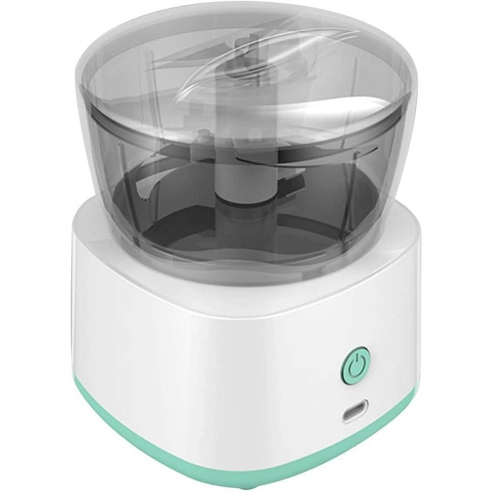 Trade Shop - Mini Tritatutto Elettrico Robot Cucina Miscelatore Alimentare Portatile Senza Fili -