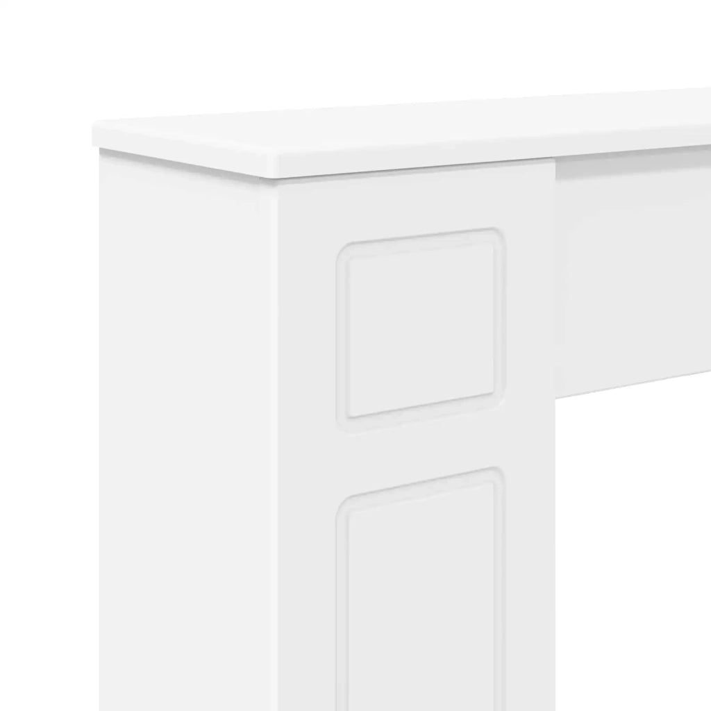 Cornice per camino Bianco 100 x 20 x 100 cm 8006615