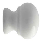 POMOLO LEGNO LACCATO 101 Ø 25 - Bianco