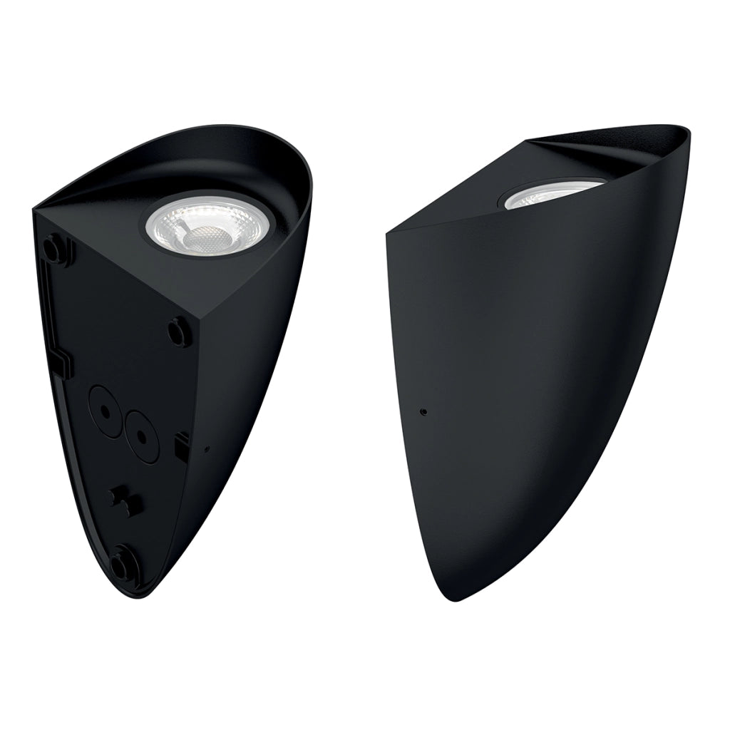 Applique da esterno LED 8W IP65 nera Elstead Vendela