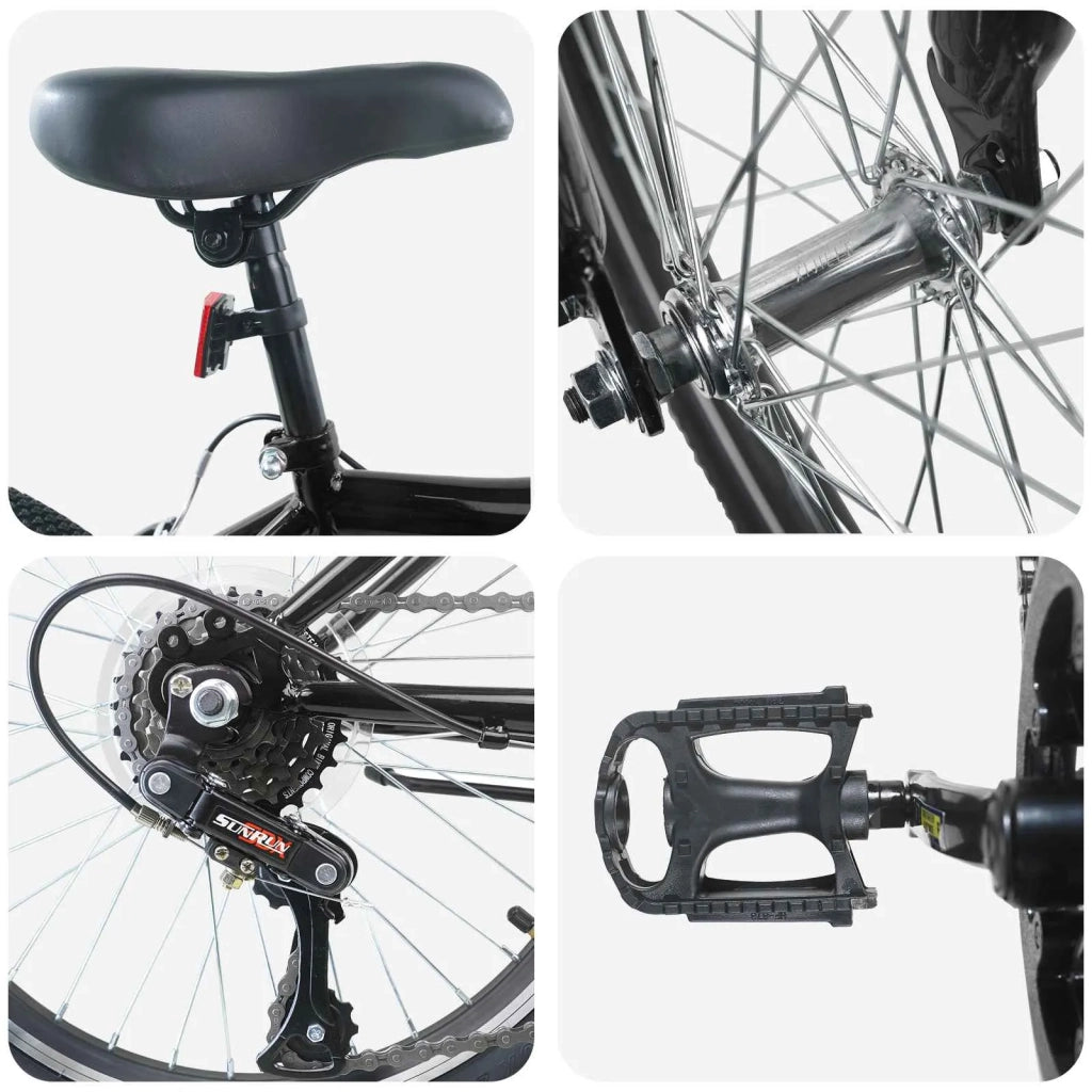 Bicicletta per Bambini | Bici per bambini 20 Pollici 6-Speed