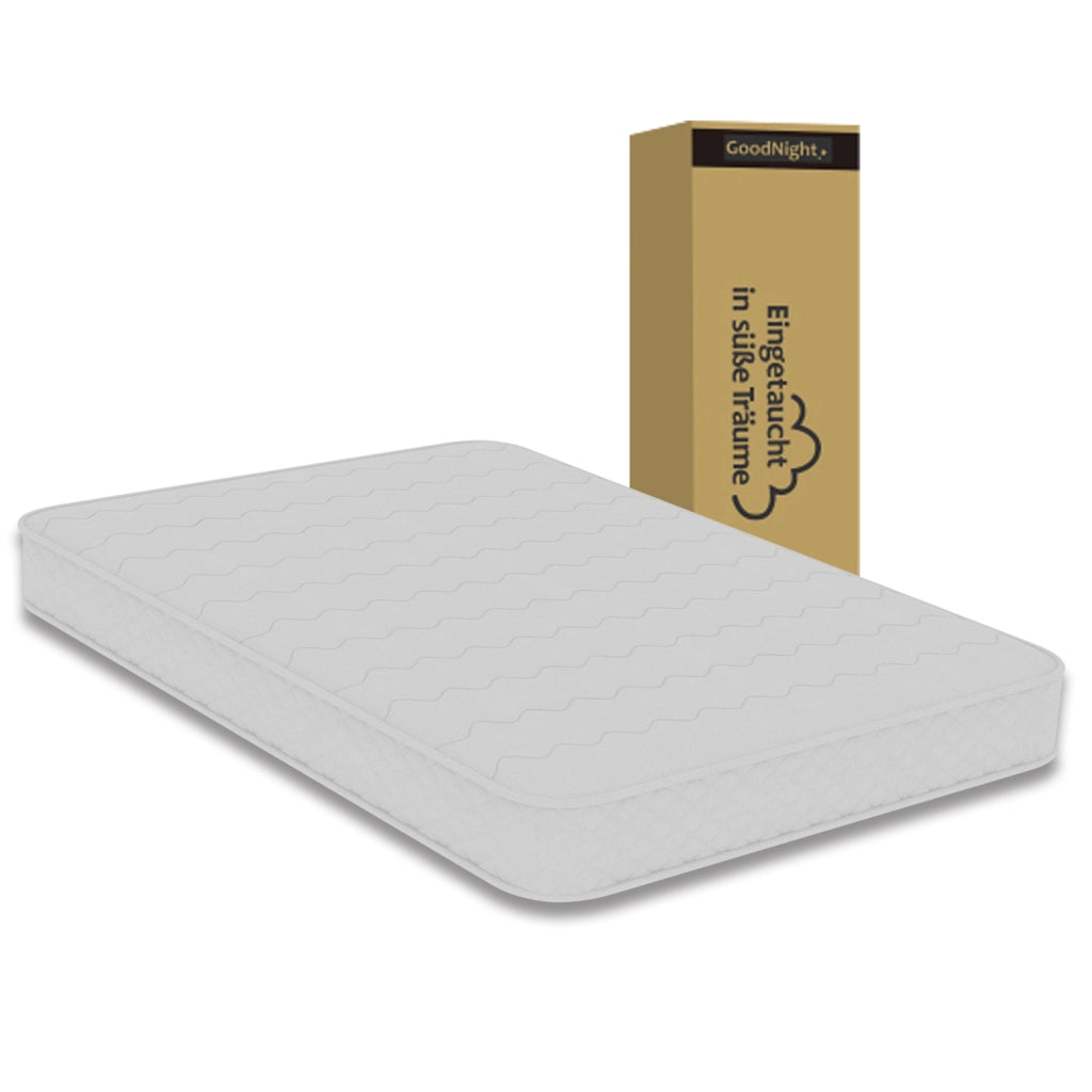 Materasso a molle indipendenti 3D bianco 140x200 cm