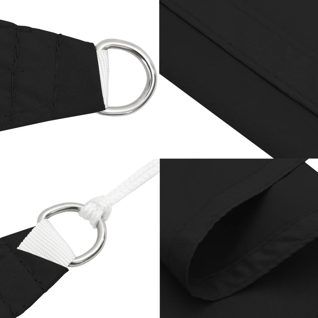 Vela Ombreggiante-Parasole a vela Oxford Rettangolare 2x2,5 m Nero