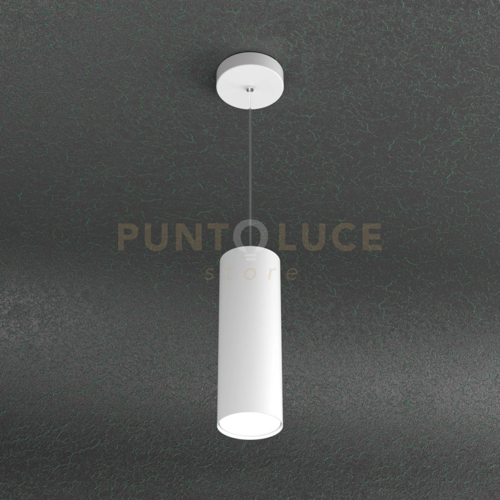 CLOUD SOSPENSIONE TUBO H.25 1 LUCE BIANCO 1128-S25-BI