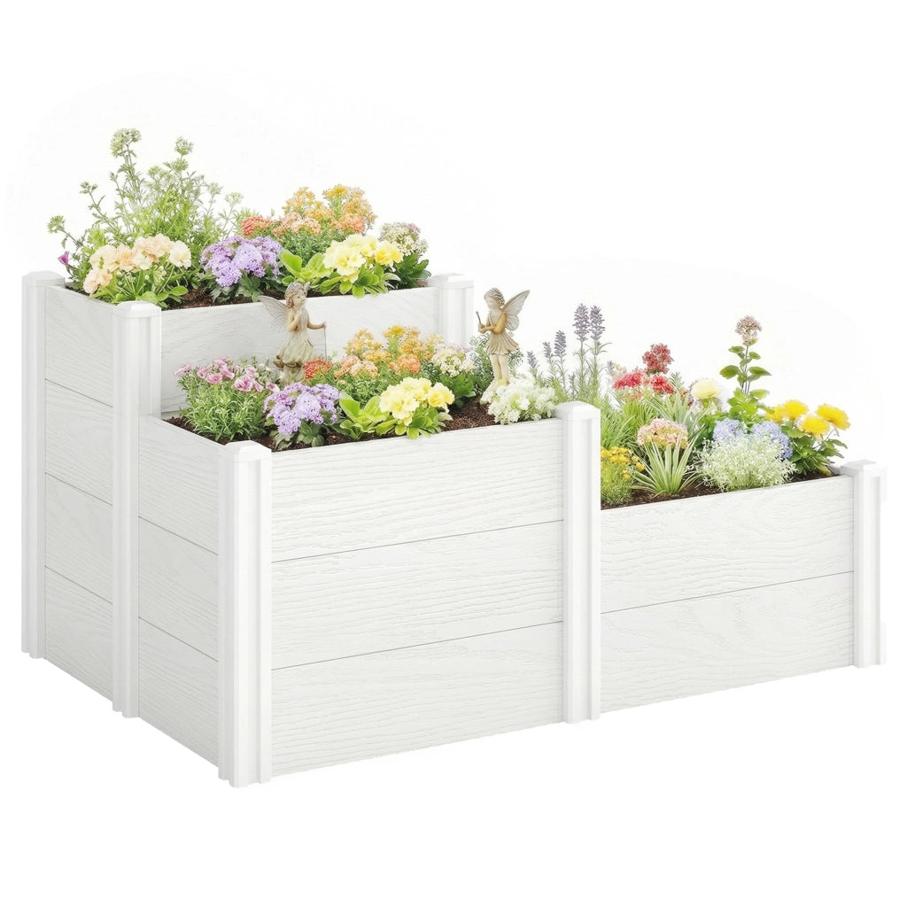 Hochbeet Giardino 3 Stufen Modulare ¨C zephmum ¨C Plastica Verde