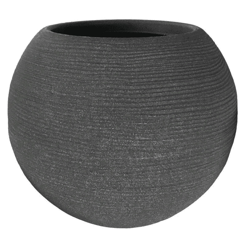 Casp√≤ Sfera rigata Shabby 30 cm ghisa