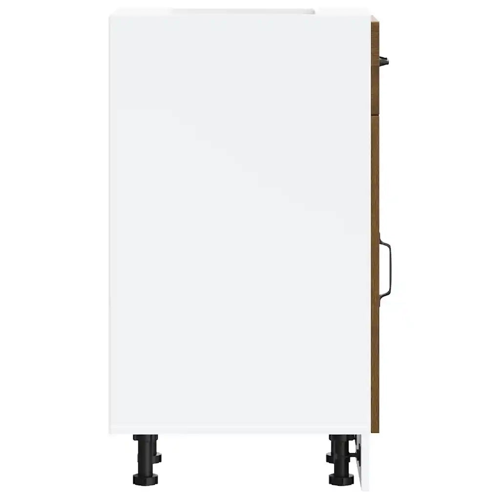 Base da Cucina Kalmar Rovere Marrone in Legno Multistrato 853464