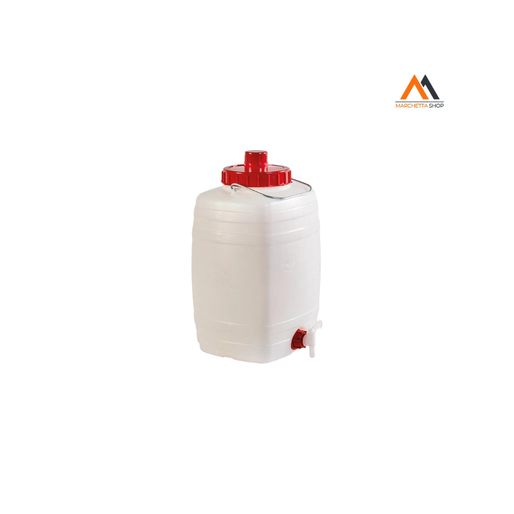 BIDONE PER ALIMENTI 'DEMETRA' Lt. 25 - cm 30 x 26 x h.49 (lx