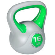 Kettlebell 16 kg ¨C Minimal ¨C Verde Sabbia 27x17x31 cm