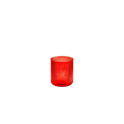 Bicchiere vetro venus rosso cl40