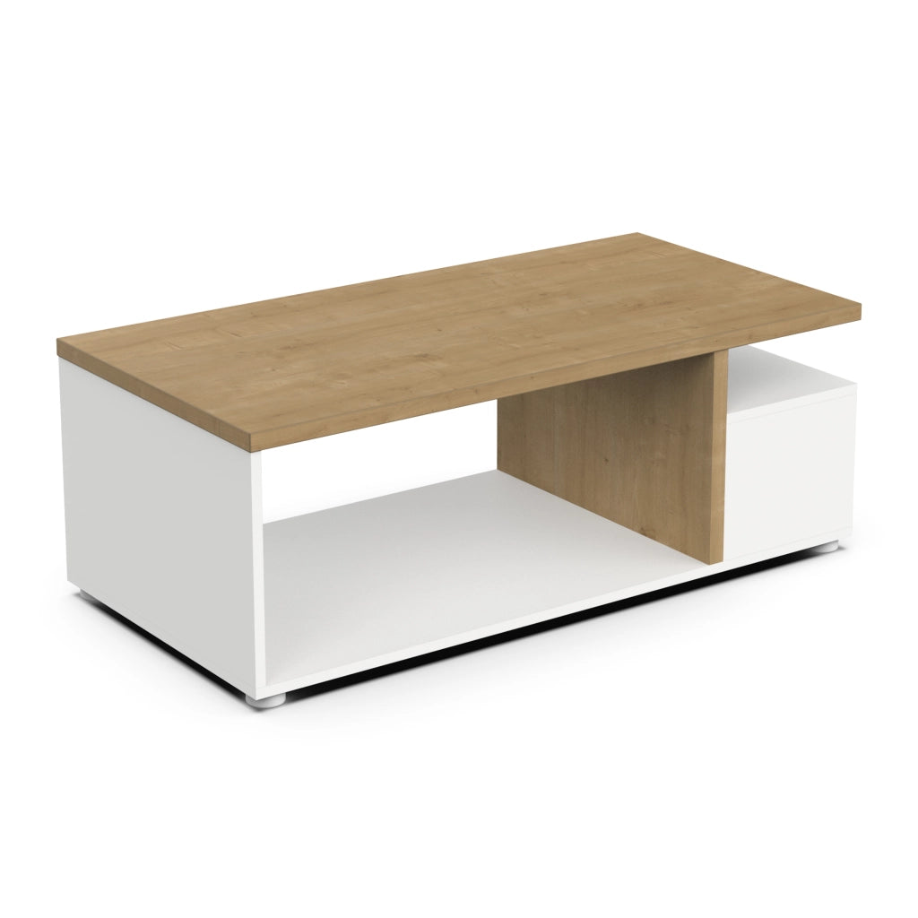 Tavolino da caffè ACCESS 466008 bianco + marrone (466008)