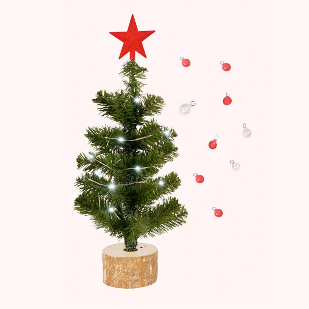 Og Dolls - Christmas Tree with Lights & Ornaments