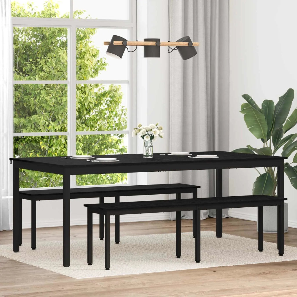 Tavoli da pranzo 2 pcs 200 x 100 x 75 cm Legno multistrato 3415384
