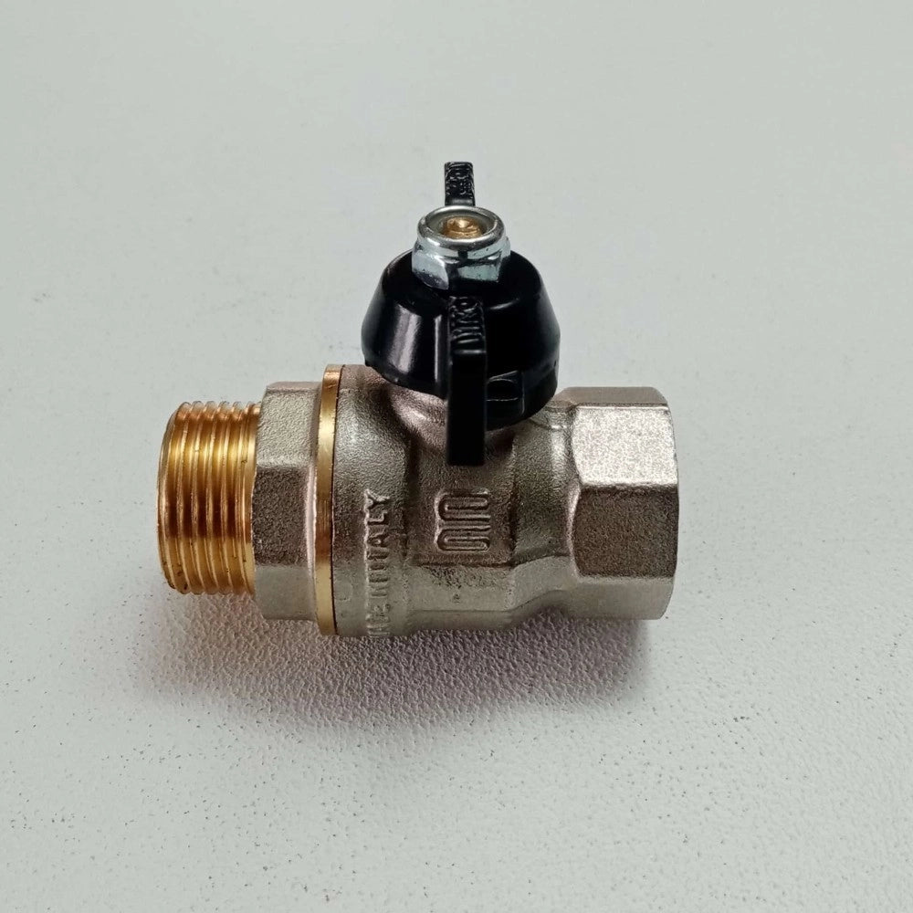 Enolgas valvola sfera saracinesca 1/2 mf leva corta nera