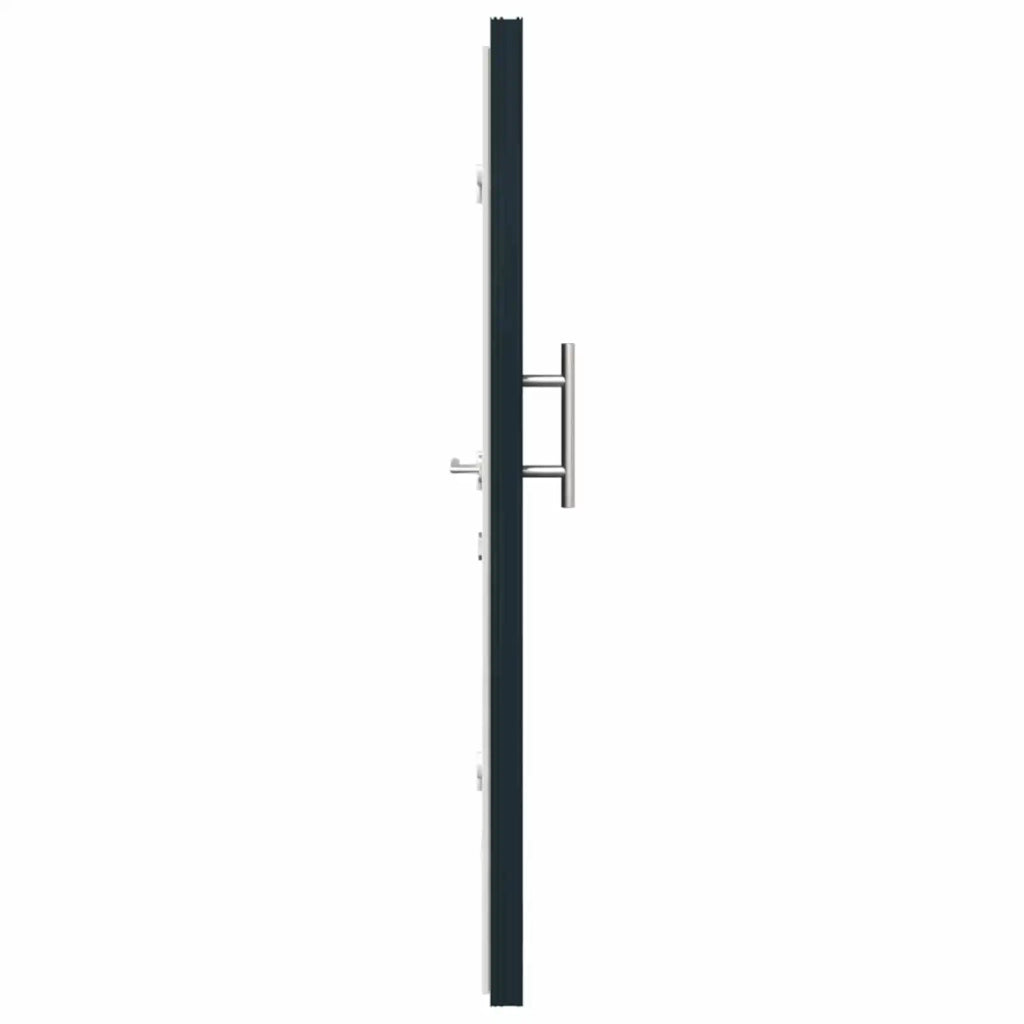 Porta Frontale Antracite 98 x 208 cm PVC 3445697