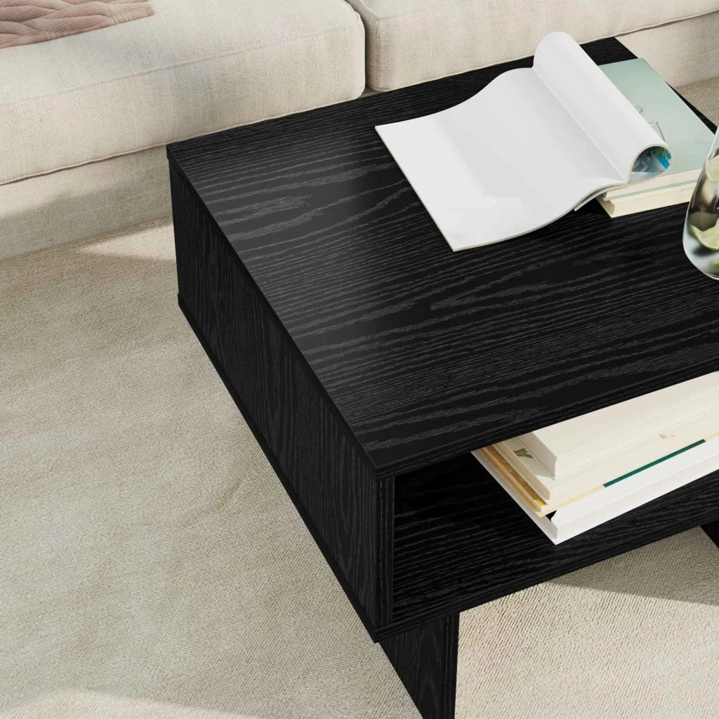 Tavolino da salotto Rovere Nero 48 x 46 x 35 cm 8000229