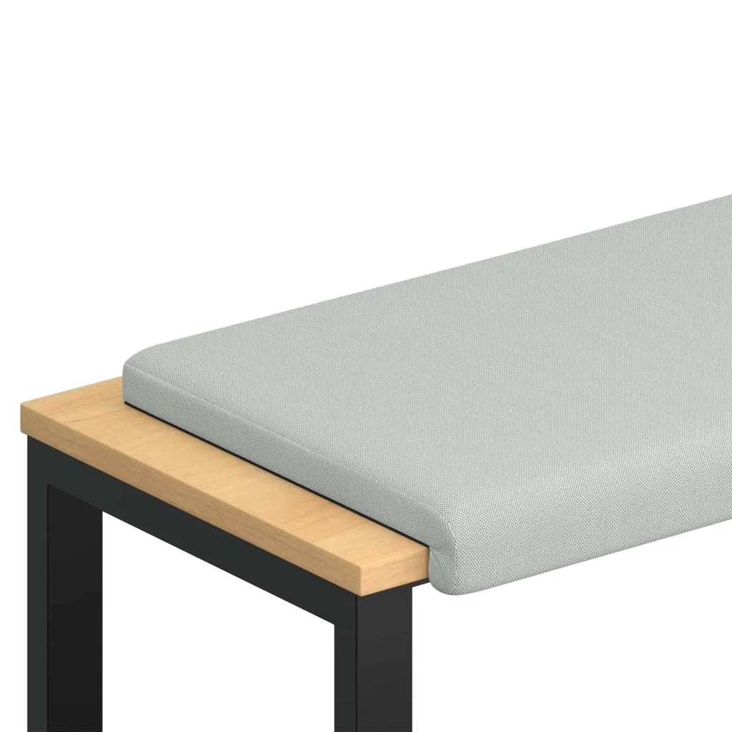 Cuscino per panchina Velvet testurizzato Grigio Chiaro 42043236