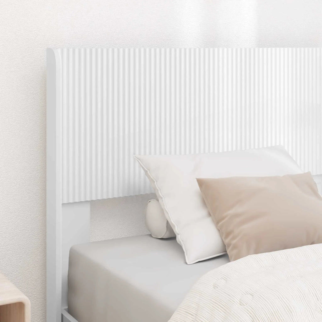 Testiera Letto Bianco Legno ingegnerizzato 889725