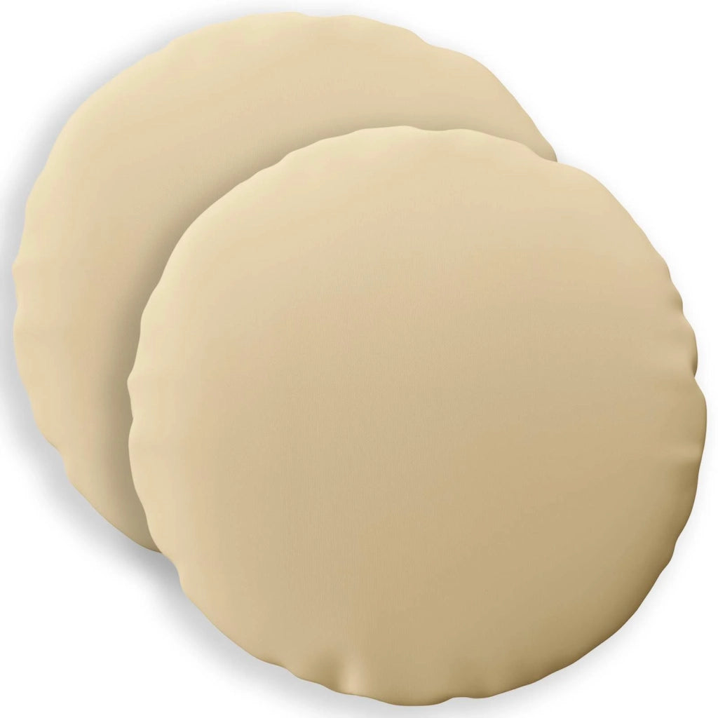 Federa 2 pcs HEERLEN Beige Ø 60 cm Poliestere 922989