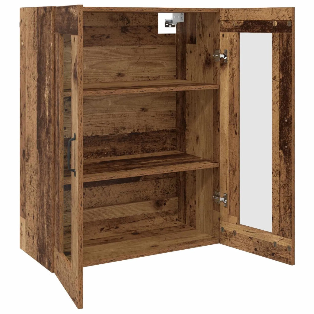 Armadi da Muro 2 pcs Legno vecchio 69,5 x 34 x 90 cm 3394536