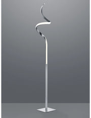 Piantana Led Touch Dimmerabile Course H145 cm Nichel Trio Lighting