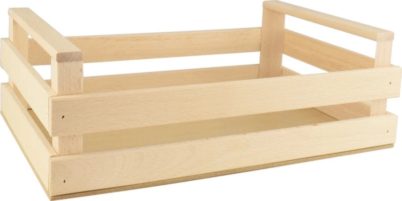 CASSETTA LEGNO NATURALE 33X22X12,5CM