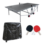 Tavolo da ping pong per interni 274cm con 2 racchette e 3 palline +