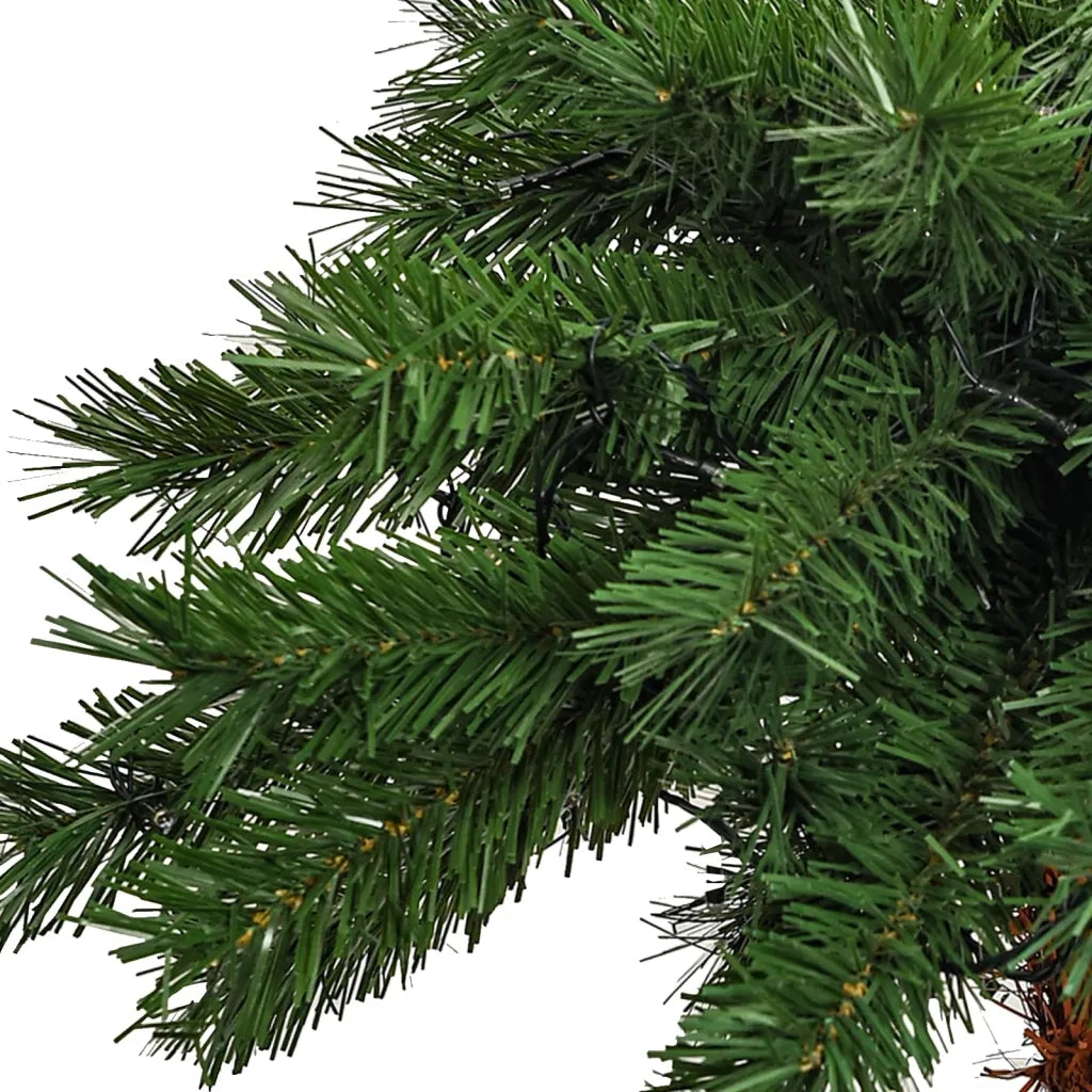 Albero di Natale con LED-Luci decorative natalizie 120 cm