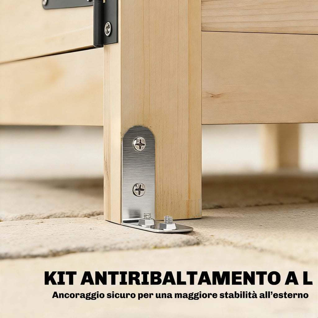 Armadio Esterno Giardino ¨C Minimal ¨C Bianco