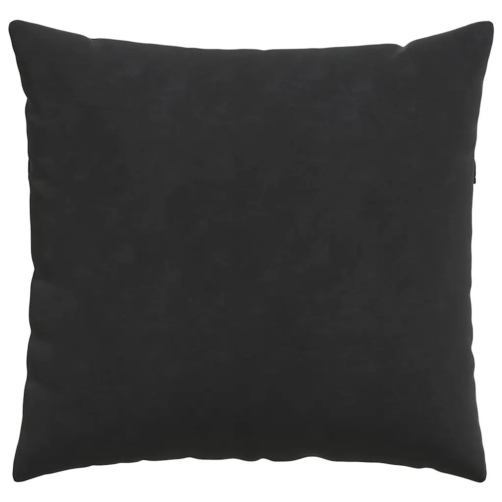 Cuscini da Divano 2 pcs Nero 50 x 50 cm Tessuto in Cords 42013977