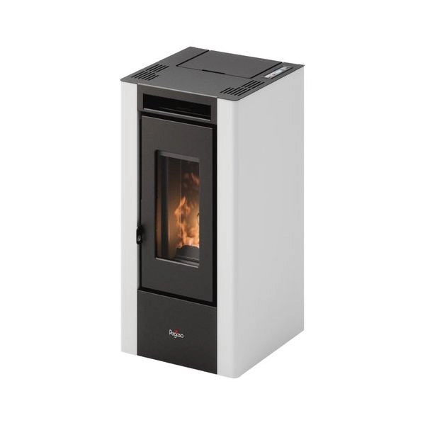 Stufa pellet pegaso 7025066 elliot 6 white