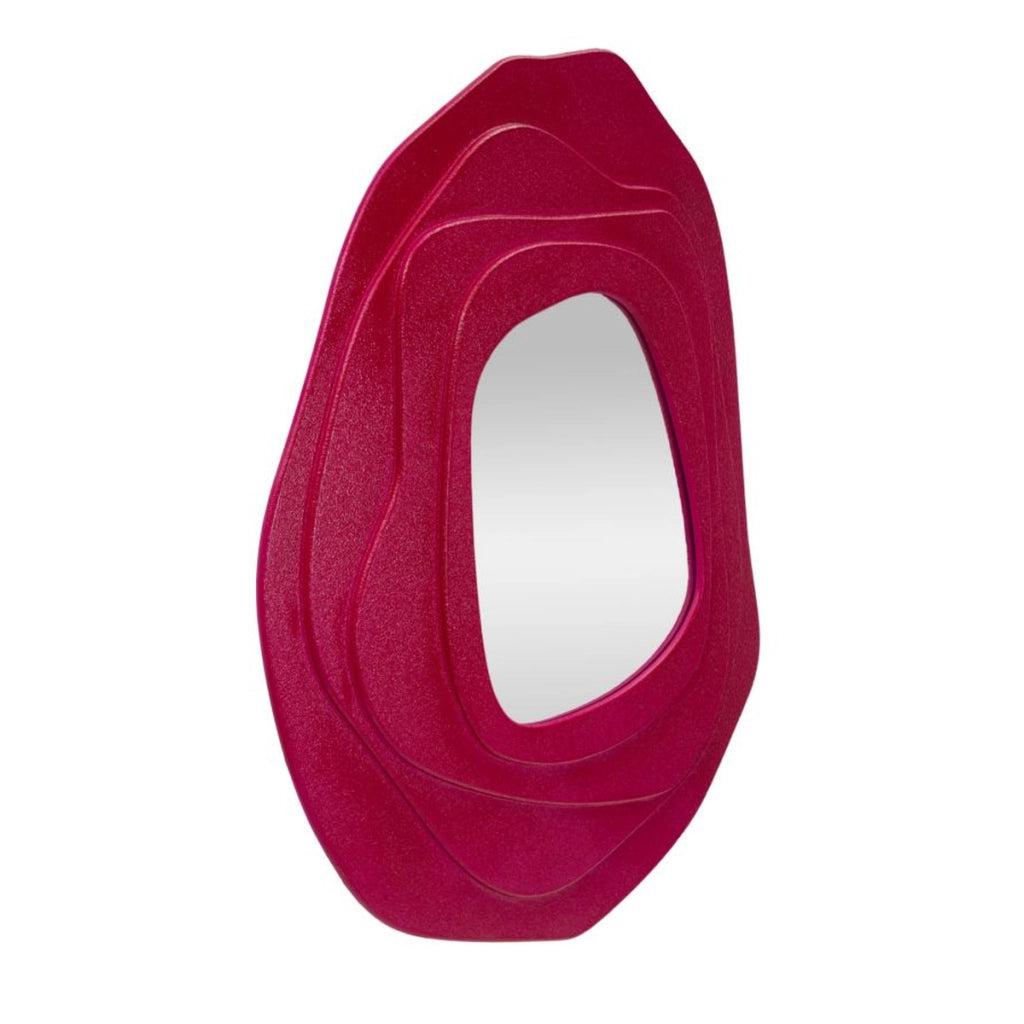 Specchio con Cornice VKH476, Rosa, MDF, 90x4x97 cm
