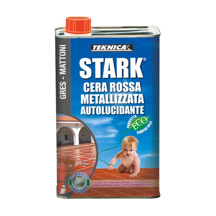CERA ROSSA METALLIZZATA 1 LT TEKNICA