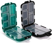 Cassa Portatile con 10 Compartimenti, Chiusura Ermetica e Impermeabile