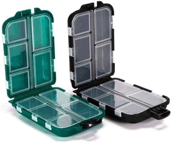 Cassa Portatile con 10 Compartimenti, Chiusura Ermetica e Impermeabile