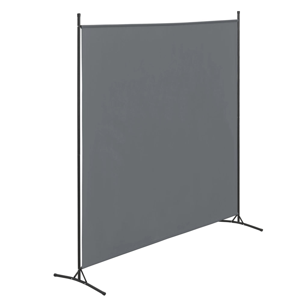 Pannello Divisorio Tarazona Separè per Privacy Separazione Ambienti 176x175 cm Grigo Scuro [en.casa]